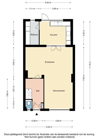 Plattegrond - Kerkplein 67, 6367 EP Voerendaal - Kerkplein 67 Voerendaal - Begane grond 2D.jpg